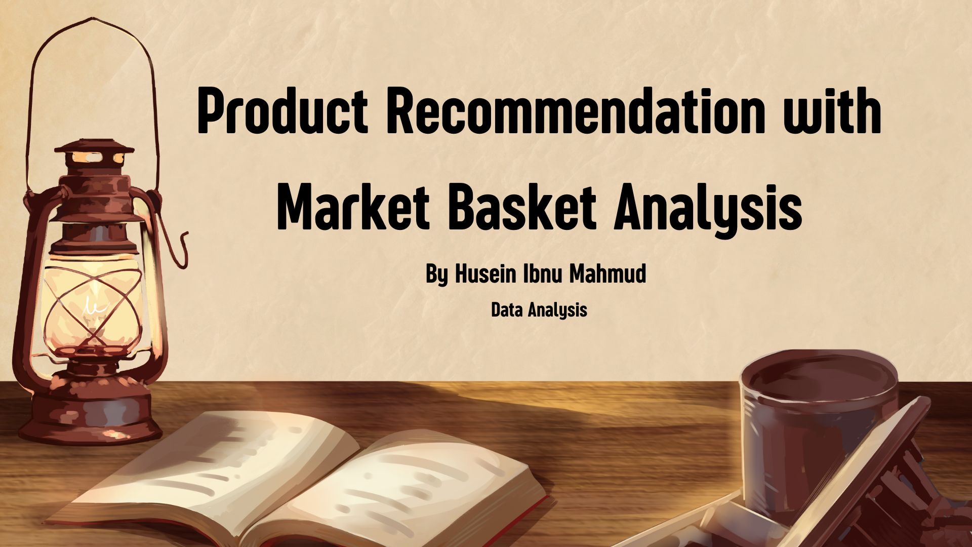Product Recommendation with Market Basket Analysis